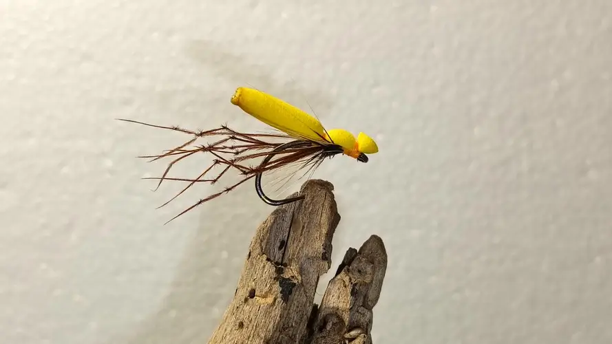 Shayne's Hopper fly pattern  - immersive angling