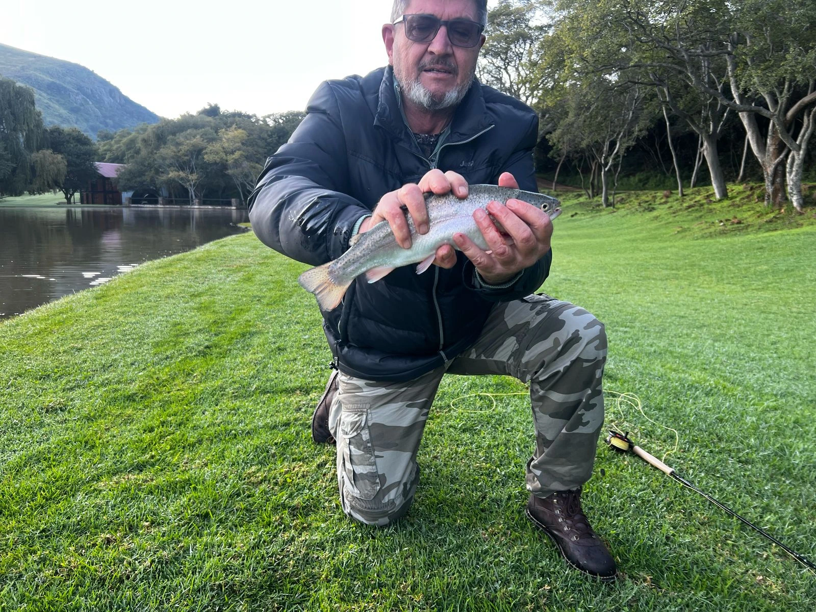 top dam-valley of the rainbow fishing estate